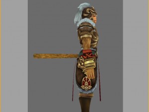 cloth set - monkey 10 Modèle 3D