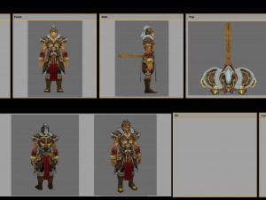 cloth set - monkey 10 Modèle 3D