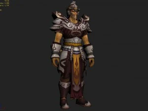 cloth set - monkey 11 3D Model