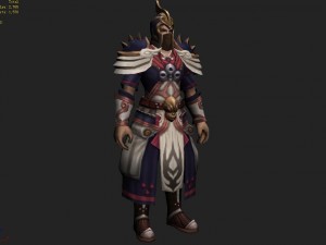 cloth set - male 01 3D 模型