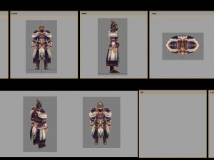 cloth set - male 01 3D 模型