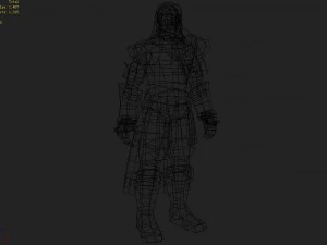 cloth set - male 02 3D Model