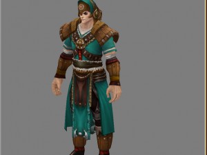 cloth set - male 03 3D Model