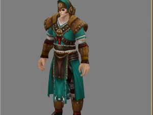 cloth set - male 03 3D Model
