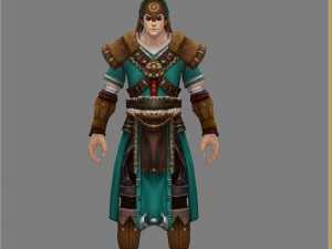cloth set - male 03 3D Model