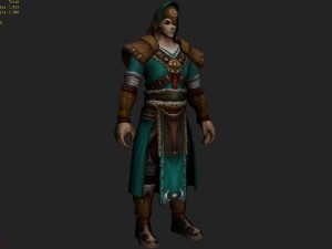 cloth set - male 03 3D Model