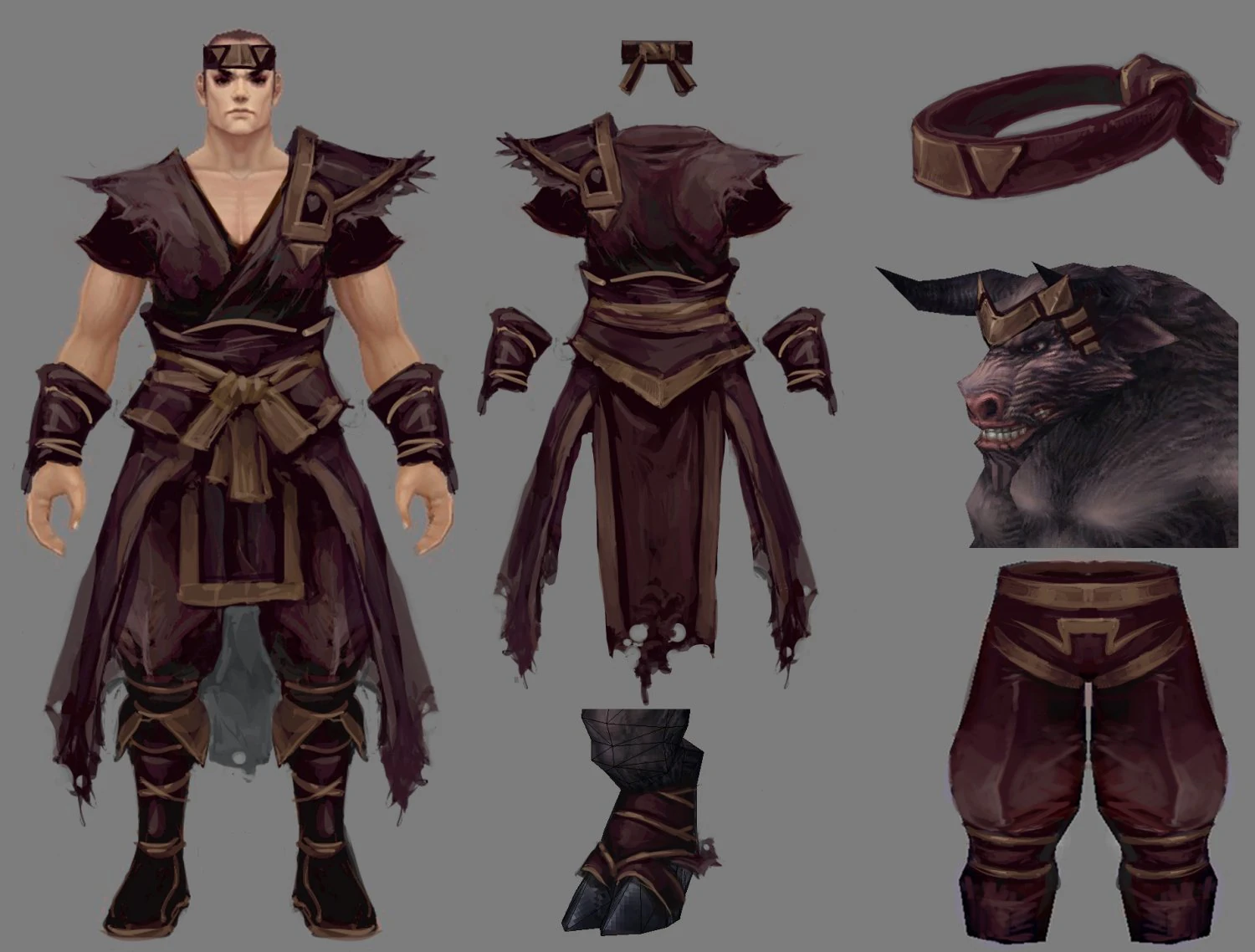 cloth set - male 04 3D Model .c4d .max .obj .3ds .fbx .stl .blend 