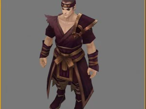 cloth set - male 04 3D Model