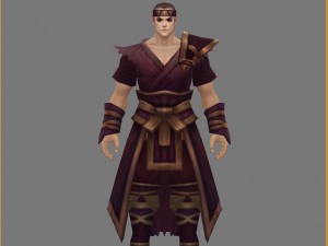 cloth set - male 04 3D 模型