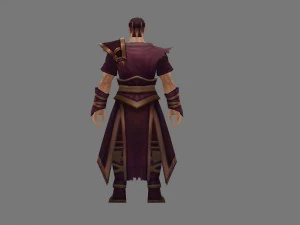 cloth set - male 04 3D Model