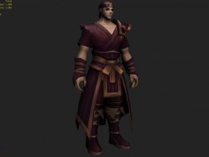 cloth set - male 04 3D 模型