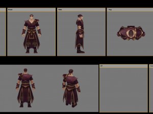 cloth set - male 04 3D 模型
