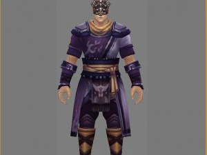 cloth set - male 05 3D Model