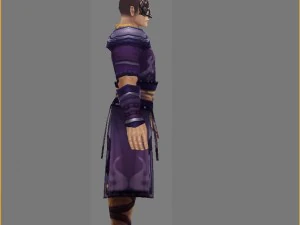 cloth set - male 05 3D Model