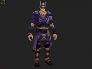 cloth set - male 05 3D Model