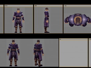 cloth set - male 05 3D-Modell