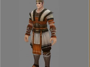 cloth set - male 06 3D Model