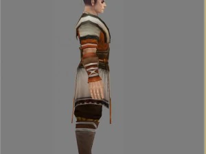 cloth set - male 06 3D Model