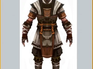 cloth set - male 06 3D Model