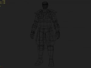 cloth set - male 06 3D Model