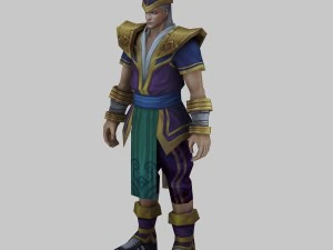 cloth set - male 07 3D Model