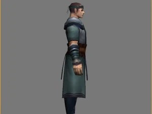 cloth set - male 08 3D Model