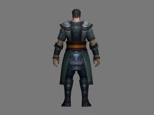 cloth set - male 08 3D Model