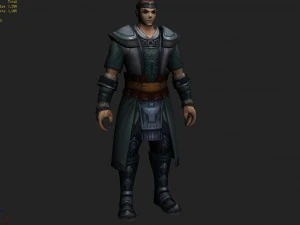 cloth set - male 08 3D Model