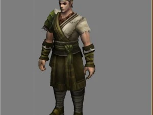 cloth set - men 09 3D Model