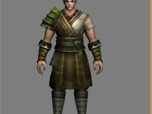 cloth set - men 09 3D Model