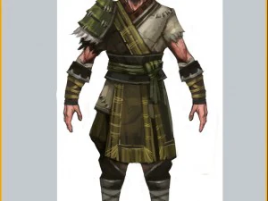 cloth set - men 09 3D Model