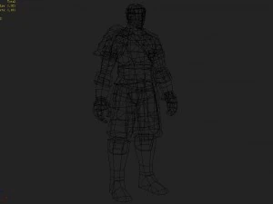 cloth set - men 09 3D Model