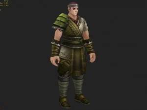 cloth set - men 09 3D Model