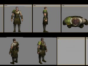cloth set - men 09 3D Model
