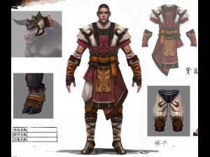 cloth set - men 10 3D 모델