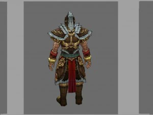 cloth set - men 11 3D Model