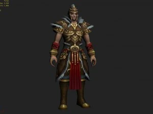 cloth set - men 11 3D Model