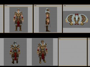 cloth set - men 11 3D मॉडल