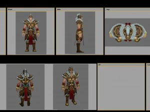 cloth set - men 11 3D Model