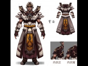 cloth set - male 12 Model 3D