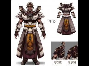 布セット - 男性 12 3Dモデル