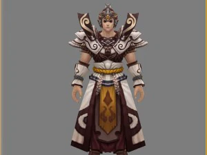 cloth set - male 12 3D Model