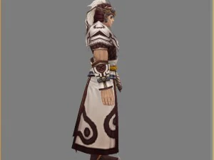 cloth set - male 12 3D Model