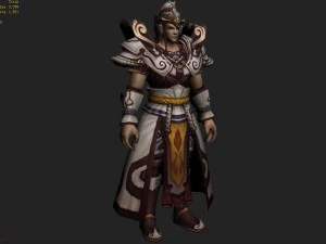 cloth set - male 12 3D Model