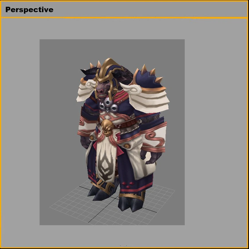 cloth set - cow devil 3D Model .c4d .max .obj .3ds .fbx .stl .blend 