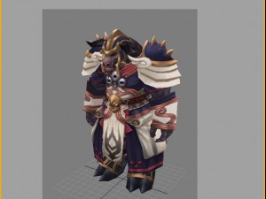 cloth set - cow devil 3D Model