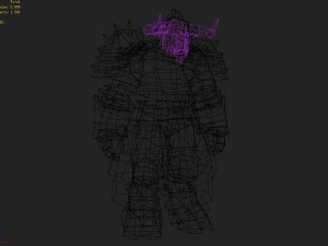 cloth set - cow devil 3D Model