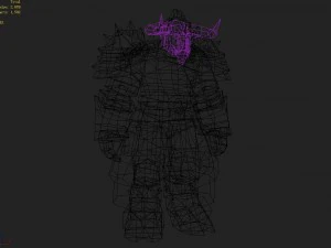 cloth set - cow devil 3D Model