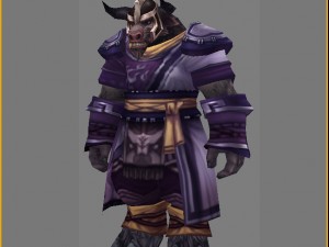 cloth set - cow demon 02 3D 模型