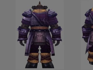 cloth set - cow demon 02 3D Model